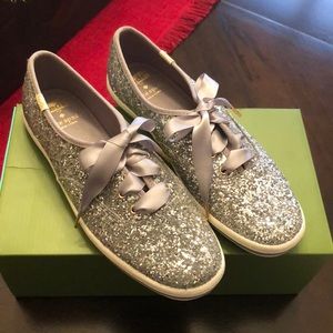 NWT Kate Spade Sparkle Keds